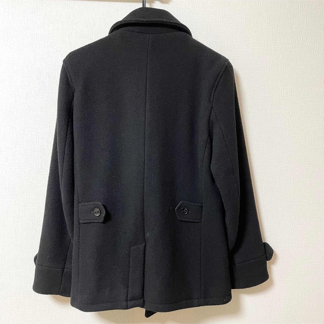 【美品】HAREのPコート　BLACK