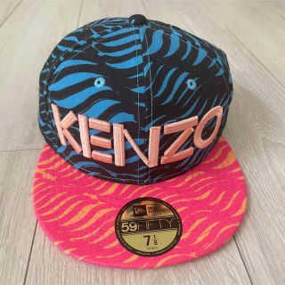 ケンゾー(KENZO)のKENZO 新品未使用タグ付き　ニューエラ　キャップ　帽子　ケンゾー　タイガー柄(キャップ)