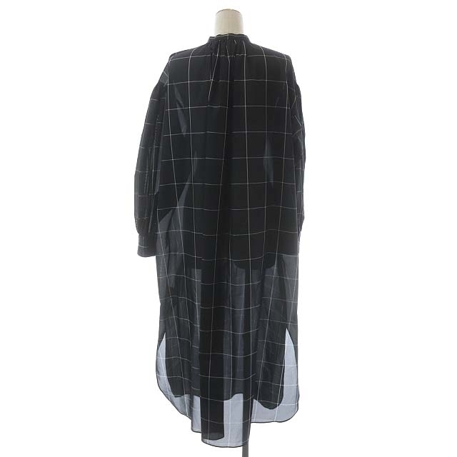 HYKE(ハイク)のハイク 22SS PLAID GATHERED DRESS 221-16128 レディースのワンピース(ロングワンピース/マキシワンピース)の商品写真