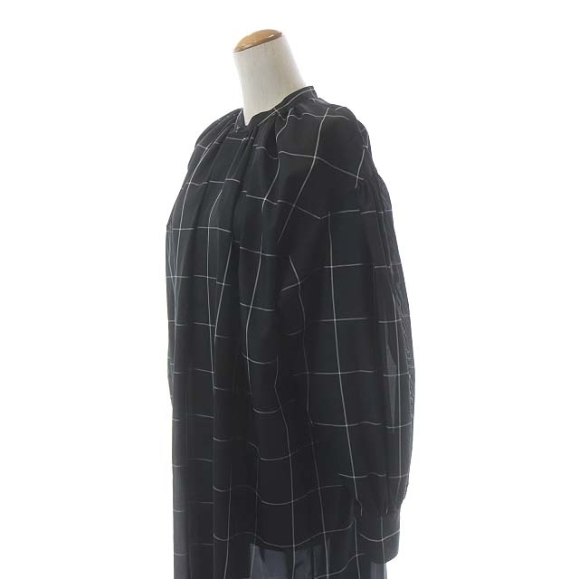 HYKE(ハイク)のハイク 22SS PLAID GATHERED DRESS 221-16128 レディースのワンピース(ロングワンピース/マキシワンピース)の商品写真