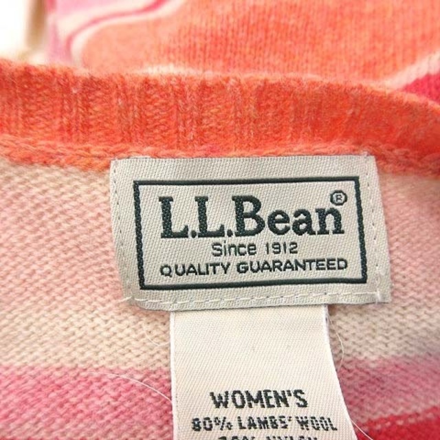 L.L.Bean(エルエルビーン)のエルエルビーン ニット セーター ノースリーブ ボーダー XS マルチカラー レディースのトップス(ニット/セーター)の商品写真