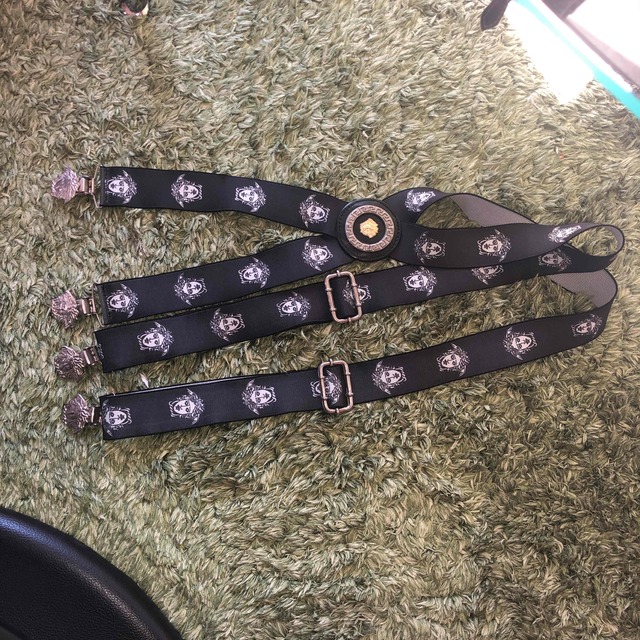 versace サスペンダー versace サスペンダー