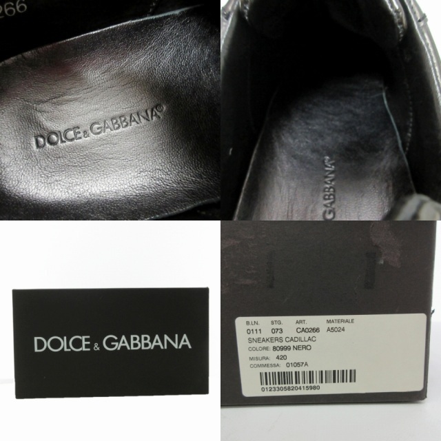 DOLCE&GABBANA(ドルチェアンドガッバーナ)のドルチェ&ガッバーナ ドルガバ DOLCE&GABBANA スニーカー 27㎝ メンズの靴/シューズ(スニーカー)の商品写真