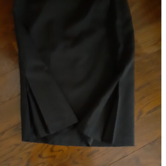 黒スーツ レディースのフォーマル/ドレス(スーツ)の商品写真