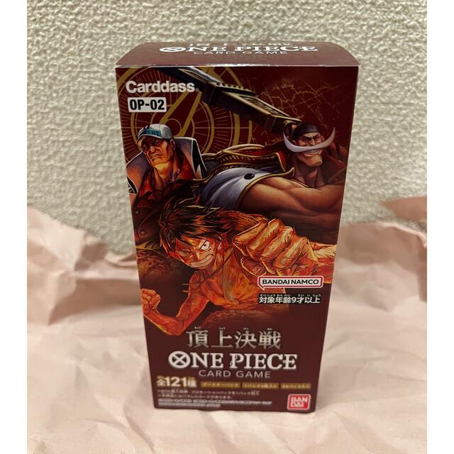 ONE PIECE - 1BOX ワンピースONE PIECEカードゲーム 頂上決戦【OP-02 ...