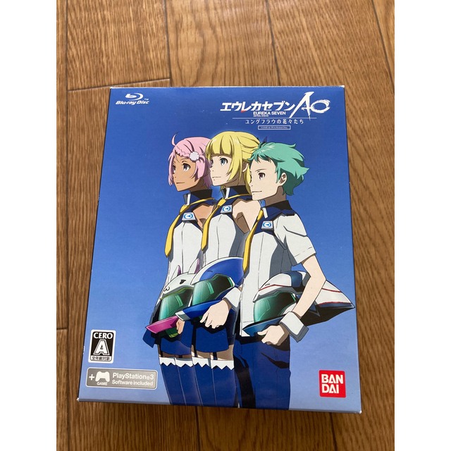 PlayStation3(プレイステーション3)のエウレカセブンAO -ユングフラウの花々たち- GAME＆OVA Hybrid  エンタメ/ホビーのゲームソフト/ゲーム機本体(家庭用ゲームソフト)の商品写真