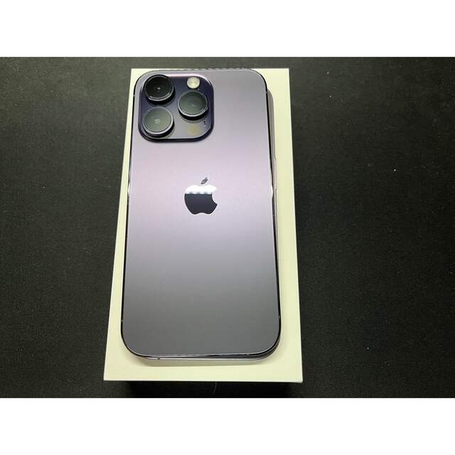 新品未開封＊iPhone14 Pro Max 128GB＊パープル＊購入証明同梱