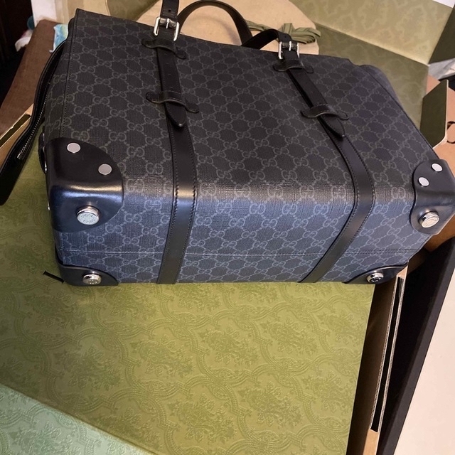 Gucci(グッチ)のグッチ　レザー GG トートバッグ 【12/22限定値下げ】 メンズのバッグ(トートバッグ)の商品写真