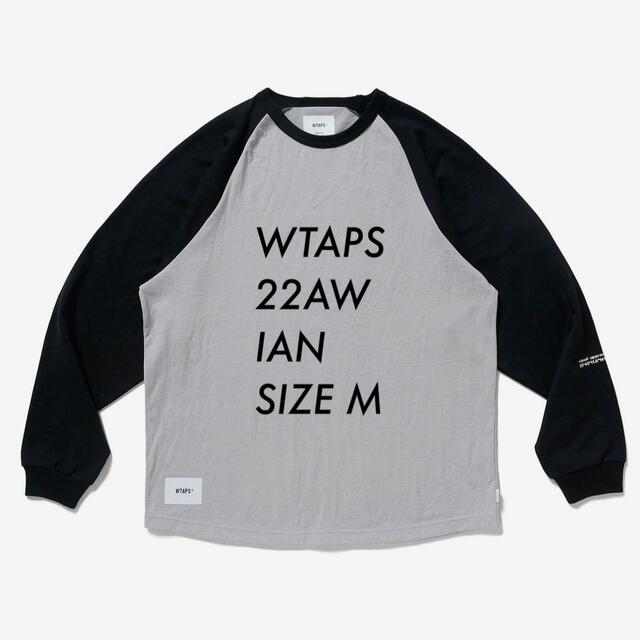 トップスWTAPS 22AW IAN / RAGLAN / CTPL. GPS BLK