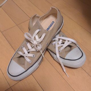 コンバース(CONVERSE)のConverse　5　1/2　ベージュ(スニーカー)