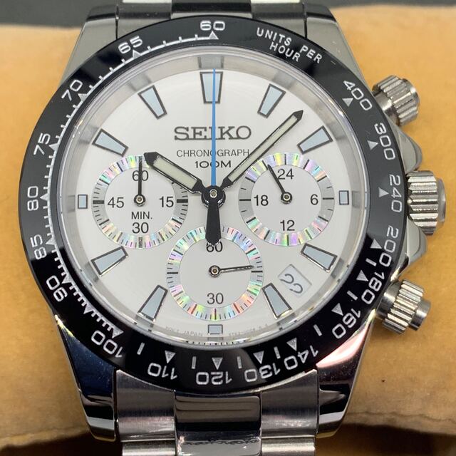 セイコー   SEIKO 6T63搭載 クロノグラフ カスタム 腕時計　デイトナ