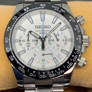 セイコー(SEIKO)のセイコー   SEIKO 6T63搭載 クロノグラフ カスタム 腕時計　デイトナ(腕時計(アナログ))