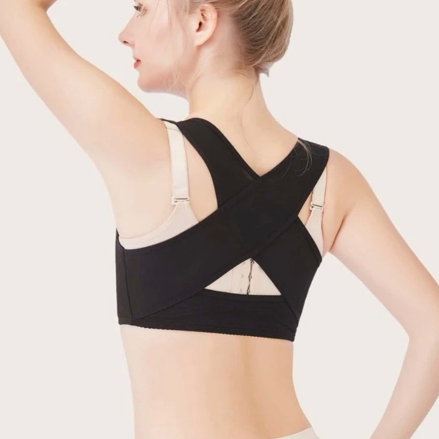 SHEIN バック ベルト 姿勢矯正 ブラック 2