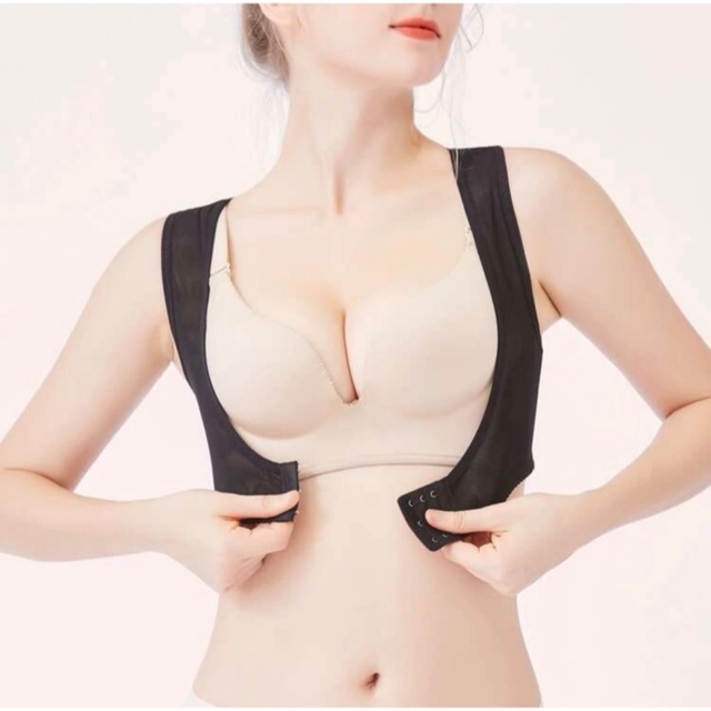 SHEIN バック ベルト 姿勢矯正 ブラック