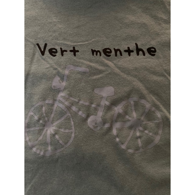 自転車柄　長袖Tシャツ　140 キッズ/ベビー/マタニティのキッズ服女の子用(90cm~)(Tシャツ/カットソー)の商品写真