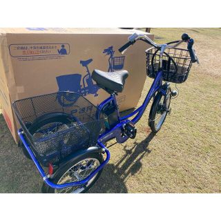 mimugo e-parton 三輪自転車 フロント20インチ リア16インチ (自転車本体)