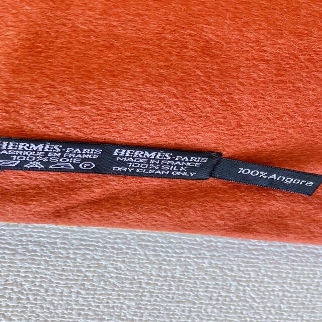 極美品!HERMES マフラー(シルク×アンゴラ) ショール ストール 極美品!HERMES マフラー(シルク×アンゴラ) ショール ストール