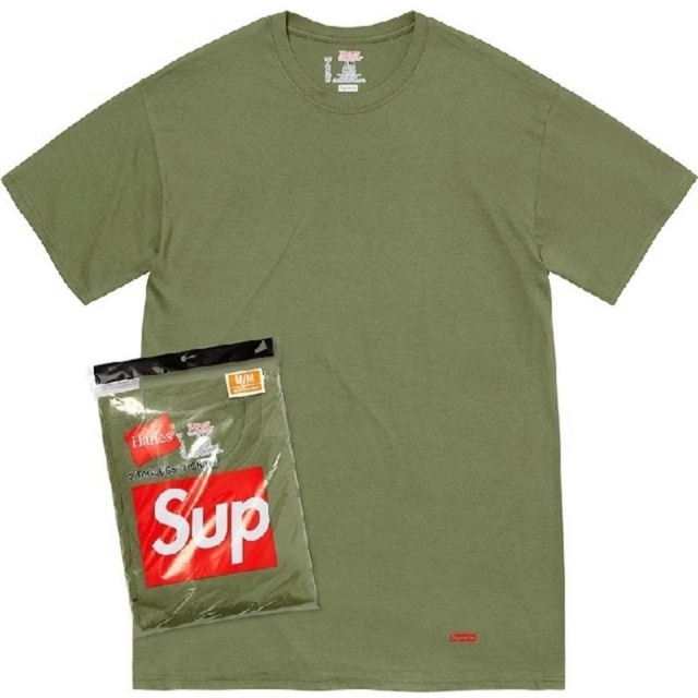 Supreme(シュプリーム)のSUPREME／Hanes  Tee  【M】バラ売り1枚 メンズのトップス(Tシャツ/カットソー(半袖/袖なし))の商品写真