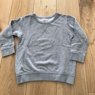 ムジルシリョウヒン(MUJI (無印良品))の無印　トレーナー  100(Tシャツ/カットソー)
