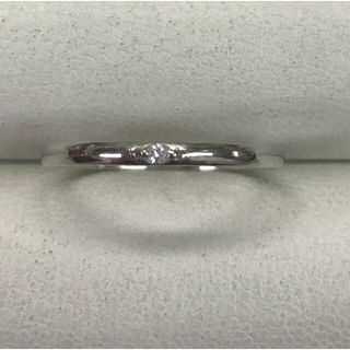 ★大きめの20号★プラチナPt900/マーキスダイヤモンドリング★0.05ct(リング(指輪))