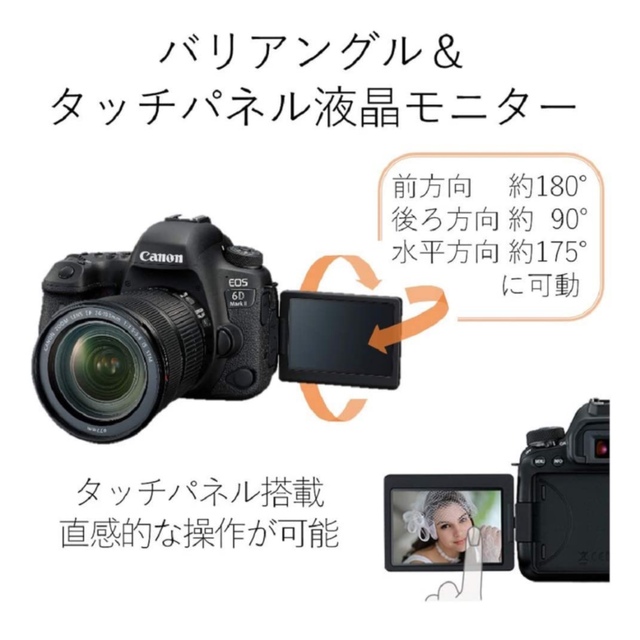 Canon デジタル一眼レフカメラ EOS 6D Mark II ボディー