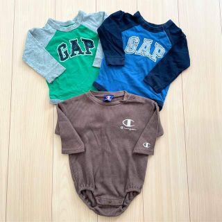 ベビーギャップ(babyGAP)のロンパース　80 ３着セット(ロンパース)