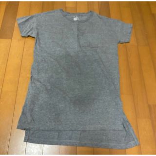 ムジルシリョウヒン(MUJI (無印良品))の無印良品　半袖シャツ　グレー(Tシャツ(半袖/袖なし))