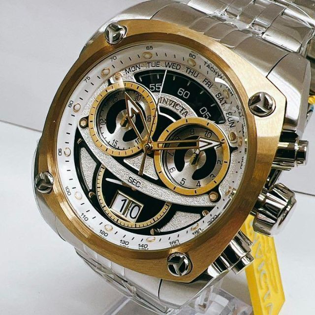 ◆新品◆定価２５万！INVICTA インビクタ ゴールド 腕時計 メンズ 高級