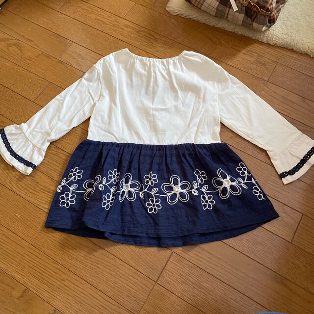 Souris(スーリー)の[新品未使用] souris  トップス140cm キッズ/ベビー/マタニティのキッズ服女の子用(90cm~)(Tシャツ/カットソー)の商品写真