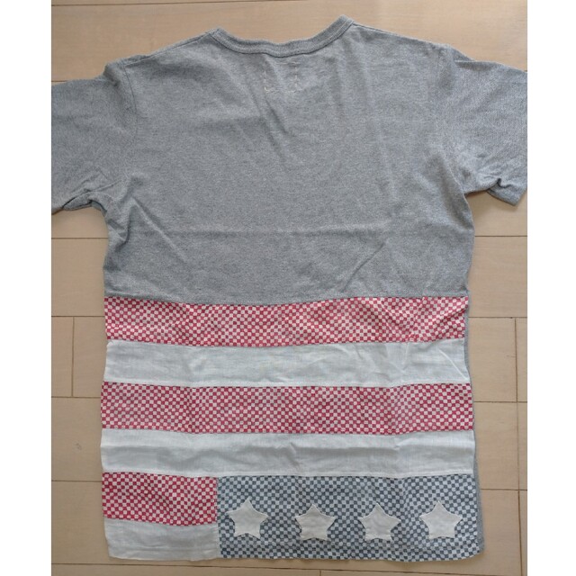 VISVIM(ヴィスヴィム)のvisvim（ビズビム）KOFU FLAG TEE S/S 古布フラッグTシャツ メンズのトップス(Tシャツ/カットソー(半袖/袖なし))の商品写真