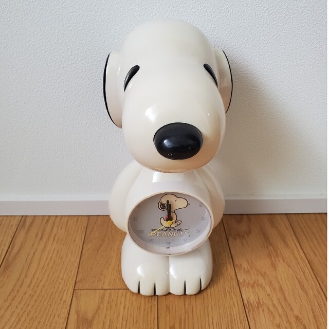 SNOOPY(スヌーピー)のスヌーピー レトロ目覚まし時計 エンタメ/ホビーのおもちゃ/ぬいぐるみ(キャラクターグッズ)の商品写真