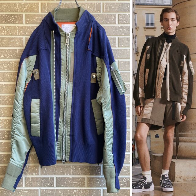 SACAI 22SS MA1 ブルゾン | verdadcre.com