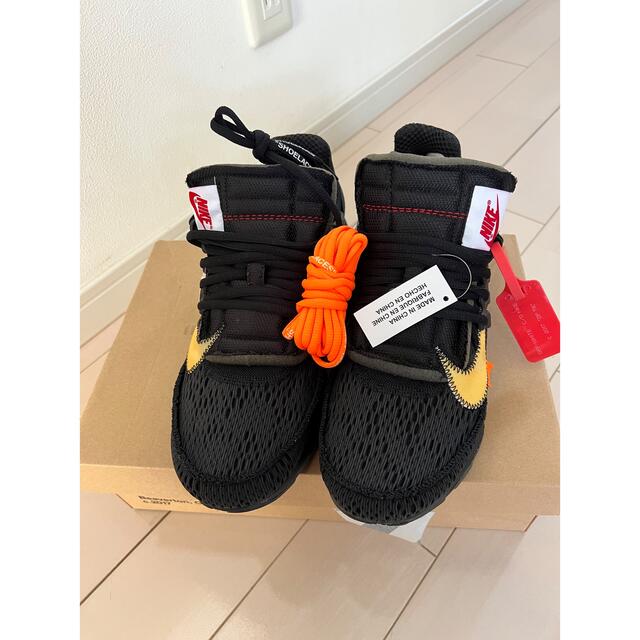 OFF-WHITE(オフホワイト)のOff-White × Nike Air Presto "Black" メンズの靴/シューズ(スニーカー)の商品写真