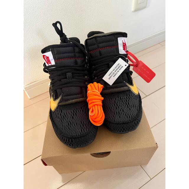 OFF-WHITE(オフホワイト)のOff-White × Nike Air Presto "Black" メンズの靴/シューズ(スニーカー)の商品写真