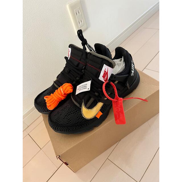 OFF-WHITE(オフホワイト)のOff-White × Nike Air Presto "Black" メンズの靴/シューズ(スニーカー)の商品写真