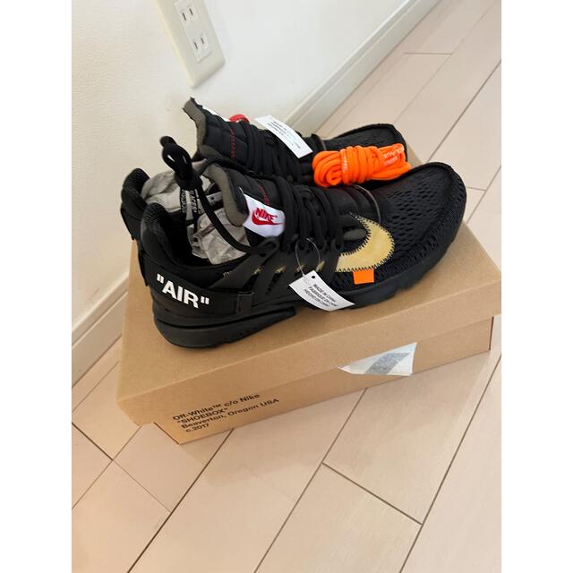 OFF-WHITE(オフホワイト)のOff-White × Nike Air Presto "Black" メンズの靴/シューズ(スニーカー)の商品写真