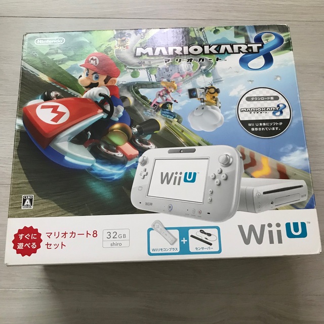 ニンテンドーWii U 32GB マリオカート8入り 品