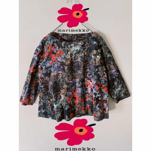 marimekko(マリメッコ)のmarimekko®︎ マリメッコ mulch color blouse レディースのトップス(シャツ/ブラウス(長袖/七分))の商品写真