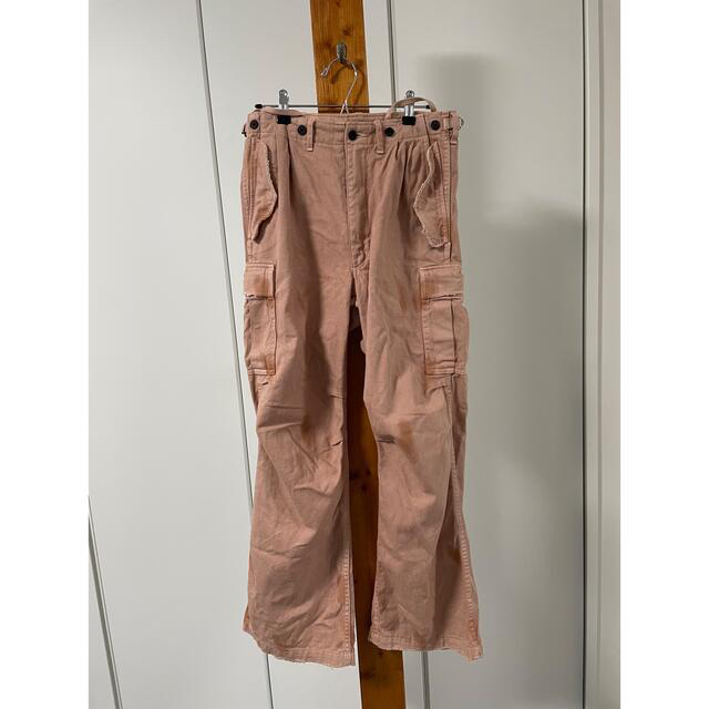 DAIRIKU 22SS ワイドカーゴパンツ サーモンピンク sistemas2g.com