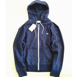 メゾンキツネ(MAISON KITSUNE')の新品★MAISON KITSUNE メゾンキツネ ジップアップパーカ スウェット(パーカー)