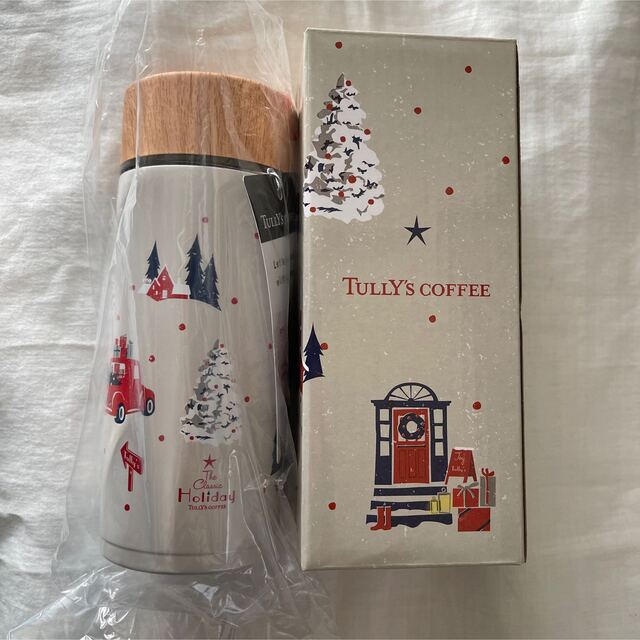 TULLY'S COFFEE(タリーズコーヒー)の【新品】タリーズコーヒー　クリスマス2019限定タンブラー インテリア/住まい/日用品のキッチン/食器(タンブラー)の商品写真