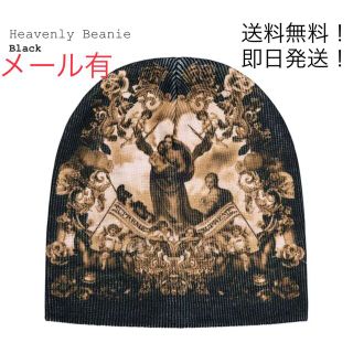 シュプリーム(Supreme)の【新品タグ付】supreme Heavenly Beanie Black(ニット帽/ビーニー)