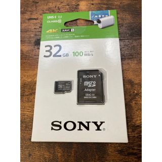 ソニー(SONY)のSONY  32GB　microSDHC UHS-I メモリーカード　Class(その他)