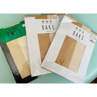 ダックス(DAKS)のDAKS他　ストッキング3足セット　新品未使用　(タイツ/ストッキング)