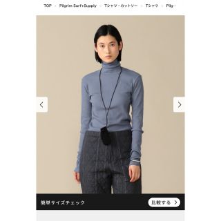 ビームス(BEAMS)のピルグリムサーフサプライ　ハイネックカットソー(カットソー(長袖/七分))