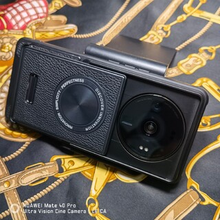 Xiaomi 12S Ultra ニルキン 高級カメラ ライカ調レザーケース新品(Androidケース)