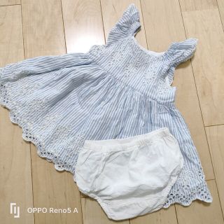 ベビーギャップ(babyGAP)のbabygap　ワンピース　ブルマ付(ワンピース)