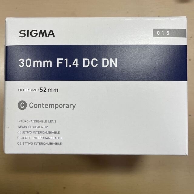 SIGMA 30mm F1.4 DC DN Eマウント (SONYミラーレス用）