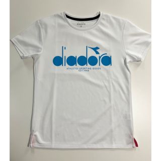 ディアドラ(DIADORA)のディアドラ Diadora 半袖Tシャツ 白 O(ウェア)