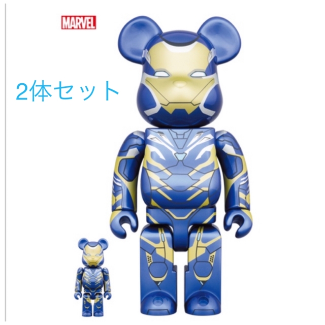 BE@RBRICK IRON MAN RESCUE SUIT 100％&400%